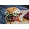 Porc rib burger